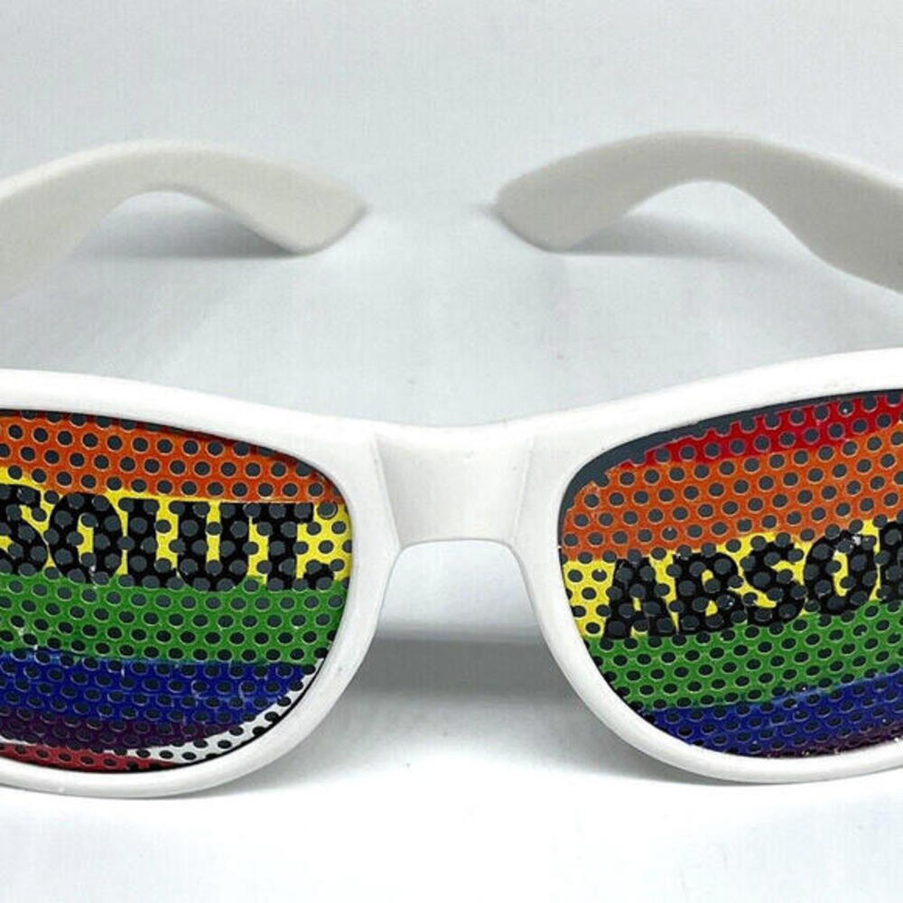 Absolut Vodka Pride Rainbow‎ Sunglasses LGBTQ Promo Advertising Collectible